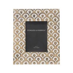 Stoneleigh & Roberson Sophia Wood Carved Photo Frame – 5x7”
