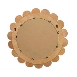 Stoneleigh & Roberson Petal Rattan Mirror (100cm) Coastal