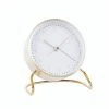 Karlsson Stylish Numbers Alarm Clock - White CLOCKS