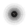 Karlsson Peony Wall Clock – Medium Black (45cm)