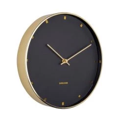 Karlsson Petite Wall Clock – Black (27.5cm)