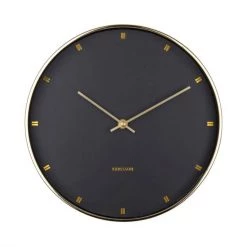 Karlsson Petite Wall Clock – Black (27.5cm)