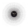 Karlsson Peony Wall Clock – Large Black (60cm)
