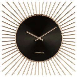 Karlsson Extreme Peony Wall Clock – Gold (95cm) Metallics