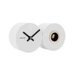 Karlsson Duo Cuckoo Wall Clock - White