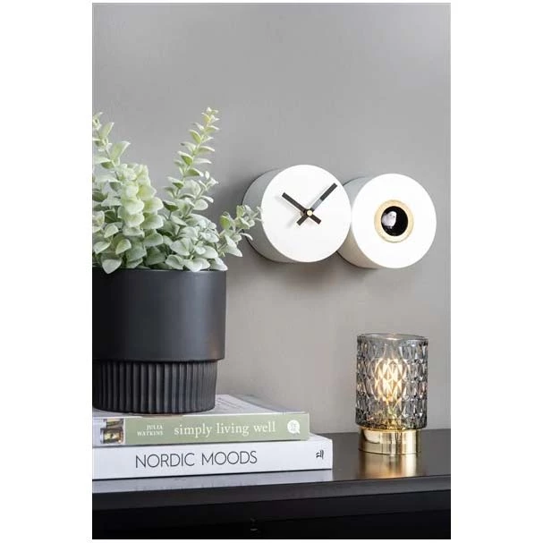 Karlsson Duo Cuckoo Wall Clock - White
