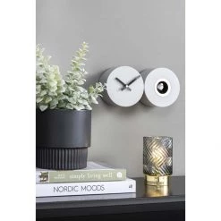 Karlsson Duo Cuckoo Wall Clock - Grey