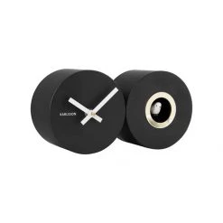 Karlsson NEW ARRIVALS Duo Cuckoo Wall Clock - Black