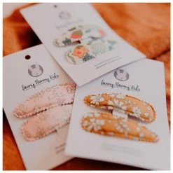 Funny Bunny Kids Kids Liberty Hair Clips - Mila (2pc)