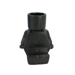 Urban Products Sitting Block Man Planter - Black