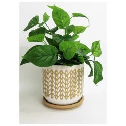 Urban Products VASES & PLANTERS River Stitch Planter (15cm)