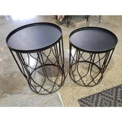 Le Forge Chang Iron Table Set