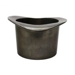 Le Forge Aluminium Bowler Hat Wine Bucket - Smoke