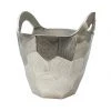 Le Forge Restocked Aluminium Chisel Wine Bucket - Raw Silver