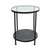 Le Forge Black Krabi Side Table