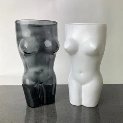 Le Forge Sienna Nude Vase - Frosted White (16.5cm) NEW ARRIVALS