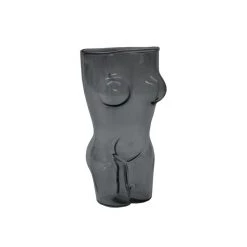Le Forge Sienna Nude Vase - Smoke (16.5cm) NEW ARRIVALS