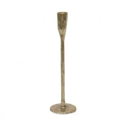 Le Forge Organic Aluminum Candle Holder - Raw Gold (26cm)
