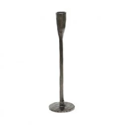 Le Forge NEW ARRIVALS Organic Aluminum Candle Holder - Smoke Black (26cm)