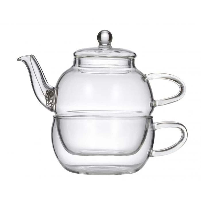 Leaf & Bean Chrysanthemum Teapot For One