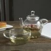 Leaf & Bean Chrysanthemum Teapot For One