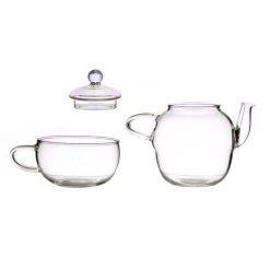 Leaf & Bean Chrysanthemum Teapot For One