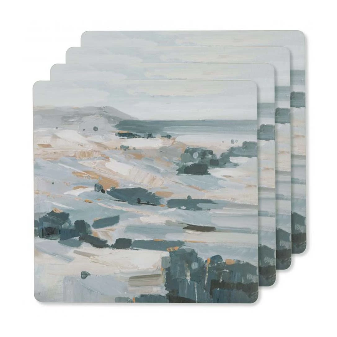 Amalfi Coastal Kilcunda Square Placemat Set (4pc)