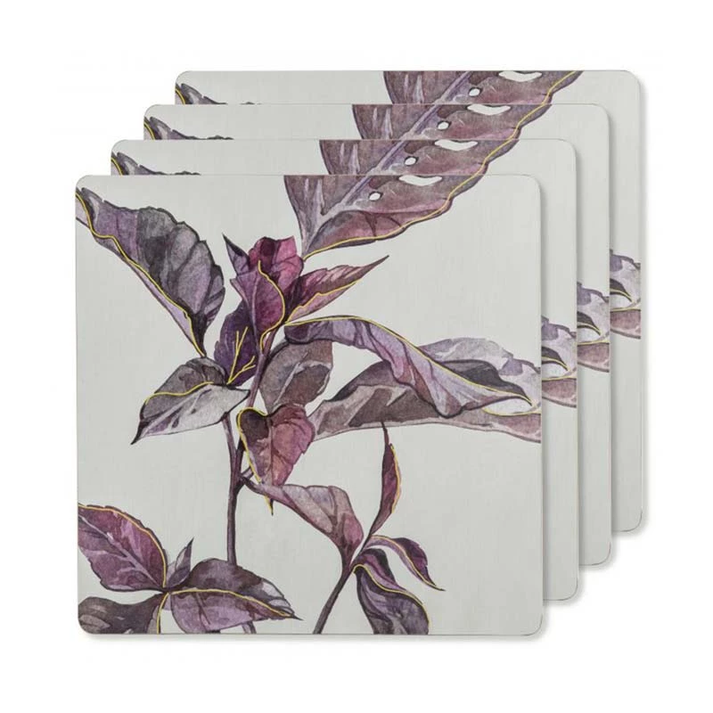 Amalfi Ayley Square Placemat Set (4pc) Coasters, Placemats & Napery