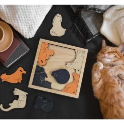 Fred Kitty Corner Wood Puzzle Wooden Toys