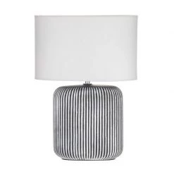 Amalfi Claro Table Lamp - Black (37cm) NEW ARRIVALS