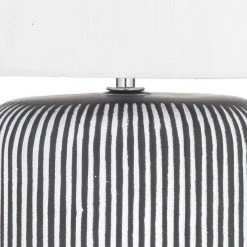 Amalfi Claro Table Lamp - Black (37cm) NEW ARRIVALS