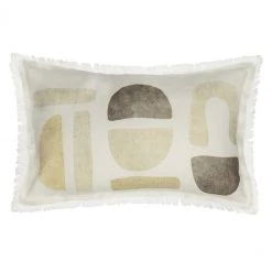 Amalfi Relic Abstract Oblong Cushion