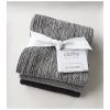 Ecovask Organic Cotton Multi-Functional Cloths (3pk) - Speckled Grey