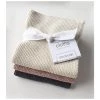 Ecovask Organic Cotton Multi-Functional Cloths (3pk) - Blush Grey
