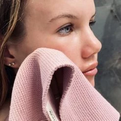 Ecovask Organic Cotton Multi-Functional Cloths (3pk) - Rose Blush Reusable & Eco Friendly