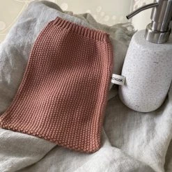 Ecovask Organic Cotton Wash Mitt - Cameo