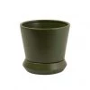Potted Hamburg Planter Small - Avocado VASES & PLANTERS