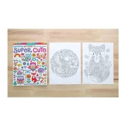 Hinkler Notebook Doodles Colouring & Activity Book - Super Cute Activity & Craft