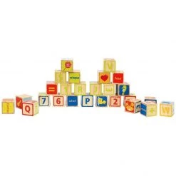 Hape BABY & TODDLER GIFTS ABC Wooden Blocks (26pc)