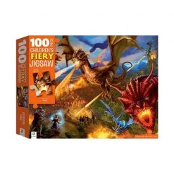 Hinkler BOYS GIFTS Fiery Jigsaw - Dragon Fire (100pc)