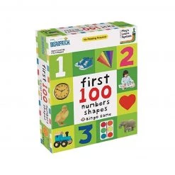 Briarpatch First 100 Numbers, Colors, Shapes Bingo Game Early Learning
