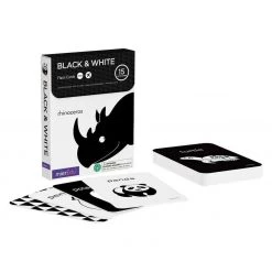MierEdu Cognitive Black & White Animal Flash Cards Monochrome