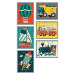 Mudpuppy Puzzle Sticks – Transportation (6 Puzzles) BABY & TODDLER GIFTS