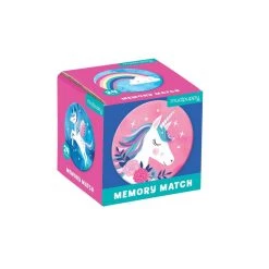 Mudpuppy Mini Memory Match β Unicorn Magic (24pc)