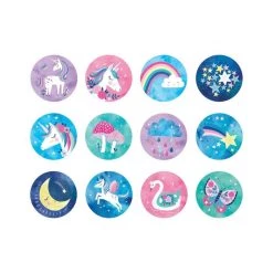 Mudpuppy Mini Memory Match – Unicorn Magic (24pc)