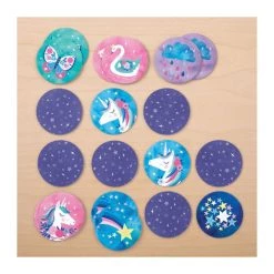 Mudpuppy Mini Memory Match – Unicorn Magic (24pc)