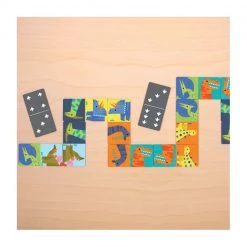 Mudpuppy BOYS GIFTS Dominoes - Dinosaur