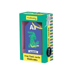 Mudpuppy Ring Flash Cards β Wildlife ABC's