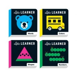 Mudpuppy BABY & TODDLER GIFTS Little Learner Book Set (4 Books)