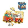 Mudpuppy Mini Shaped Puzzle - Firetruck (24pc) BOYS GIFTS